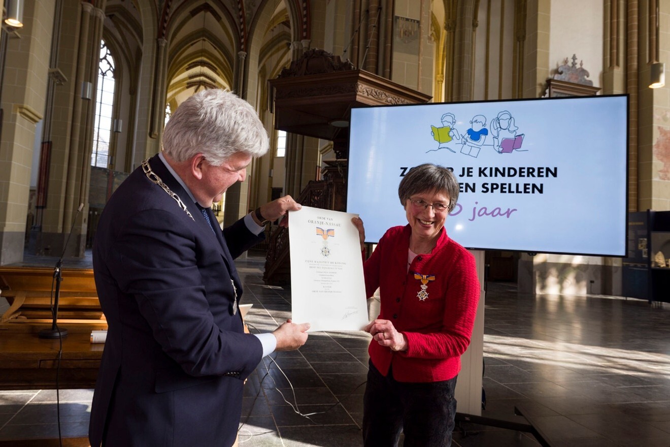 José Schraven ontvangt koninklijke onderscheiding