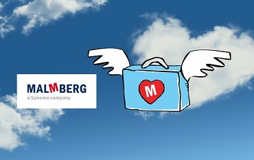 Gelukskoffer Malmberg samenwerking